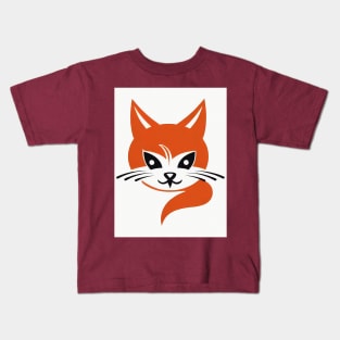 Ginger cat Kids T-Shirt